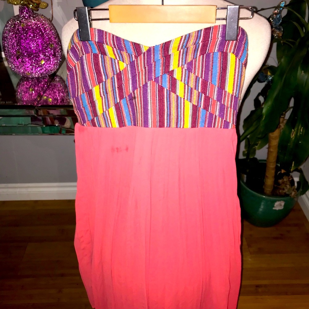 Strapless unique Sabine dress